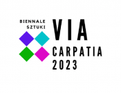 Projekt graficzny, nazwa firmy, tworzenie logo firm logo biennale sztuki VIA CARPATIA  - klaia