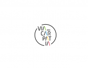 Projekt graficzny, nazwa firmy, tworzenie logo firm logo biennale sztuki VIA CARPATIA  - TragicMagic