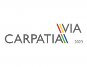 Projekt graficzny, nazwa firmy, tworzenie logo firm logo biennale sztuki VIA CARPATIA  - kampel88