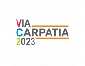 Projekt graficzny, nazwa firmy, tworzenie logo firm logo biennale sztuki VIA CARPATIA  - ZimmerStudio