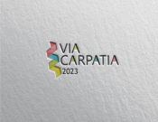 Projekt graficzny, nazwa firmy, tworzenie logo firm logo biennale sztuki VIA CARPATIA  - elene