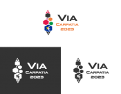 Projekt graficzny, nazwa firmy, tworzenie logo firm logo biennale sztuki VIA CARPATIA  - KeveZ