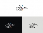 Projekt graficzny, nazwa firmy, tworzenie logo firm logo biennale sztuki VIA CARPATIA  - JEDNOSTKA  KREATYWNA