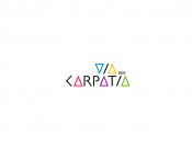 Projekt graficzny, nazwa firmy, tworzenie logo firm logo biennale sztuki VIA CARPATIA  - TragicMagic