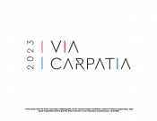 Projekt graficzny, nazwa firmy, tworzenie logo firm logo biennale sztuki VIA CARPATIA  - Michalik Design
