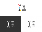 Projekt graficzny, nazwa firmy, tworzenie logo firm logo biennale sztuki VIA CARPATIA  - KeveZ