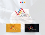 Projekt graficzny, nazwa firmy, tworzenie logo firm logo biennale sztuki VIA CARPATIA  - myKoncepT