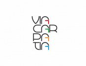 Projekt graficzny, nazwa firmy, tworzenie logo firm logo biennale sztuki VIA CARPATIA  - jaczyk