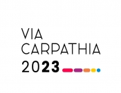 Projekt graficzny, nazwa firmy, tworzenie logo firm logo biennale sztuki VIA CARPATIA  - kati16
