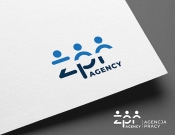 Projekt graficzny, nazwa firmy, tworzenie logo firm nowe logo dla agencji pracy - Blanker
