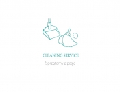 Projekt graficzny, nazwa firmy, tworzenie logo firm Nowe logo - Firma sprzątająca - Kvdzper