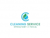 Projekt graficzny, nazwa firmy, tworzenie logo firm Nowe logo - Firma sprzątająca - stone