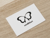 Projekt graficzny, nazwa firmy, tworzenie logo firm MINI BIG ART kokardki opaski spinki - kjakub