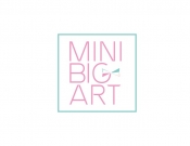 Projekt graficzny, nazwa firmy, tworzenie logo firm MINI BIG ART kokardki opaski spinki - ziemko