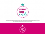 Projekt graficzny, nazwa firmy, tworzenie logo firm MINI BIG ART kokardki opaski spinki - empe