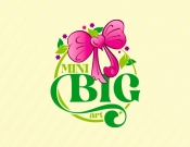 Projekt graficzny, nazwa firmy, tworzenie logo firm MINI BIG ART kokardki opaski spinki - Piotr_dtp