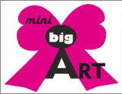 Projekt graficzny, nazwa firmy, tworzenie logo firm MINI BIG ART kokardki opaski spinki - Dzidzia