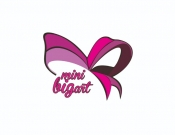 Projekt graficzny, nazwa firmy, tworzenie logo firm MINI BIG ART kokardki opaski spinki - grafdesign