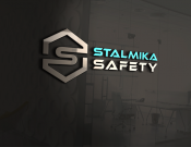 Projekt graficzny, nazwa firmy, tworzenie logo firm Logo dla marki: STALMIKA SAFETY - Konwer