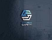 Projekt graficzny, nazwa firmy, tworzenie logo firm Logo dla marki: STALMIKA SAFETY - noon
