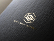 Projekt graficzny, nazwa firmy, tworzenie logo firm Logo dla marki: STALMIKA SAFETY - Blanker
