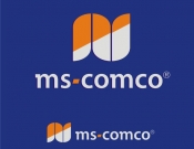 Projekt graficzny, nazwa firmy, tworzenie logo firm Logotyp MS COMCO - e u r e k a