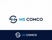 Projekt graficzny, nazwa firmy, tworzenie logo firm Logotyp MS COMCO - Voron 2021