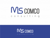 Projekt graficzny, nazwa firmy, tworzenie logo firm Logotyp MS COMCO - Grafika AGA