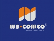 Projekt graficzny, nazwa firmy, tworzenie logo firm Logotyp MS COMCO - e u r e k a