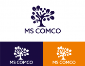 Projekt graficzny, nazwa firmy, tworzenie logo firm Logotyp MS COMCO - FoxDesign