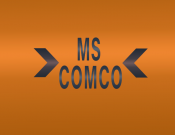 Projekt graficzny, nazwa firmy, tworzenie logo firm Logotyp MS COMCO - Tomes