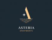 Projekt graficzny, nazwa firmy, tworzenie logo firm Asteria Apartments - aniiias
