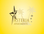 Projekt graficzny, nazwa firmy, tworzenie logo firm Asteria Apartments - Hididia