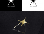 Projekt graficzny, nazwa firmy, tworzenie logo firm Asteria Apartments - katdesign