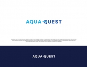 Projekt graficzny, nazwa firmy, tworzenie logo firm AQUA QUEST - empe