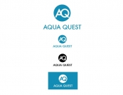 Projekt graficzny, nazwa firmy, tworzenie logo firm AQUA QUEST - makkena