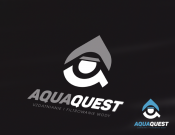 Projekt graficzny, nazwa firmy, tworzenie logo firm AQUA QUEST - GraphicDesigner