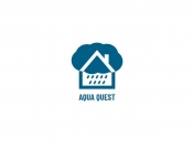 Projekt graficzny, nazwa firmy, tworzenie logo firm AQUA QUEST - kjakub