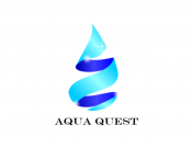 Projekt graficzny, nazwa firmy, tworzenie logo firm AQUA QUEST - DanyGraph-X