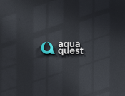 Projekt graficzny, nazwa firmy, tworzenie logo firm AQUA QUEST - absdesign