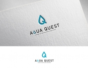 Projekt graficzny, nazwa firmy, tworzenie logo firm AQUA QUEST - empe