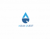 Projekt graficzny, nazwa firmy, tworzenie logo firm AQUA QUEST - jaczyk