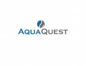Projekt graficzny, nazwa firmy, tworzenie logo firm AQUA QUEST - Rose9393