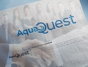 Projekt graficzny, nazwa firmy, tworzenie logo firm AQUA QUEST - myKoncepT