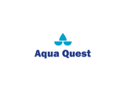 Projekt graficzny, nazwa firmy, tworzenie logo firm AQUA QUEST - Oki_druk