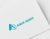 Projekt graficzny, nazwa firmy, tworzenie logo firm AQUA QUEST - tunada