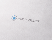 Projekt graficzny, nazwa firmy, tworzenie logo firm AQUA QUEST - Quavol