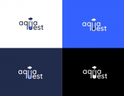 Projekt graficzny, nazwa firmy, tworzenie logo firm AQUA QUEST - czaqq