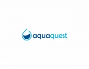 Projekt graficzny, nazwa firmy, tworzenie logo firm AQUA QUEST - AK Graphic