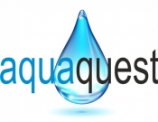 Projekt graficzny, nazwa firmy, tworzenie logo firm AQUA QUEST - Moonikas
